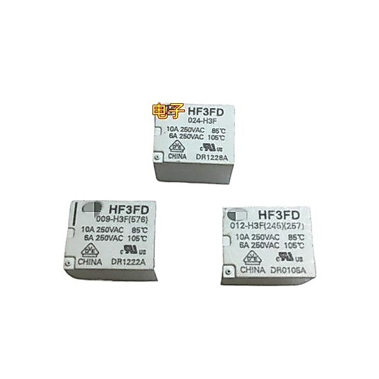 Thích hợp cho Rơle HF3FA-009-HSTF HF3FD-012-H3F Một Bộ Chuyển Đổi 5 Chân 9VDC 12VDC