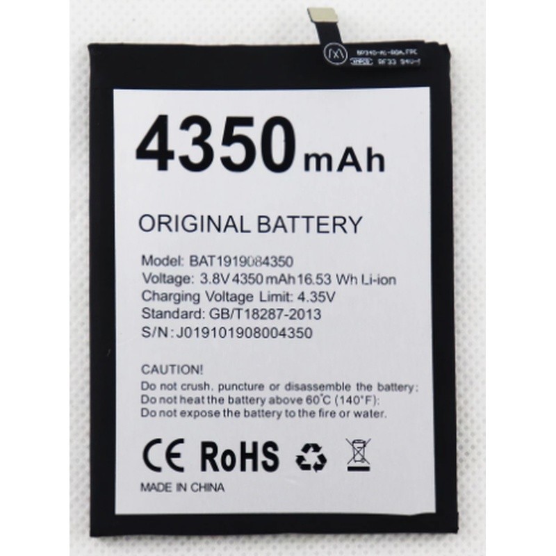 Thích hợp cho Doug / DOOGEE N20 N20Pro N20 Pro BAT1919084350Pin điện thoại di động