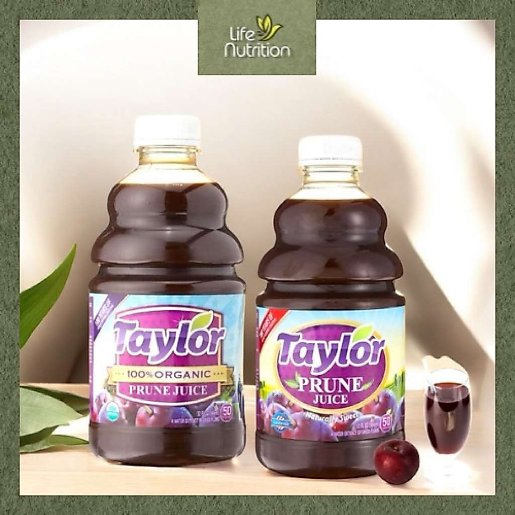Nước ép mận hữu cơ Taylor -946ml- PRUNE JUICE