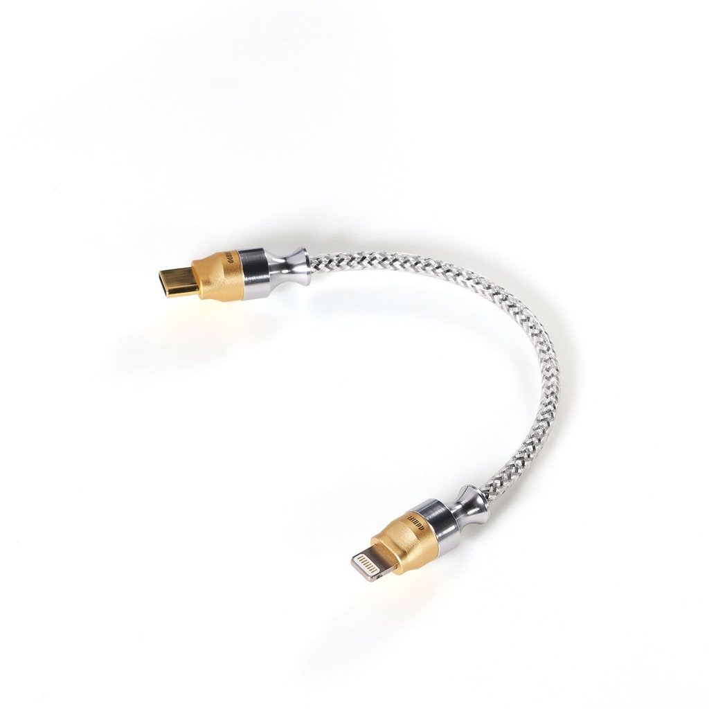 Cáp âm thanh Lightning sang USB-C cao cấp cho DAC truyền tải tín hiệu thuần khiết chuyên dụng