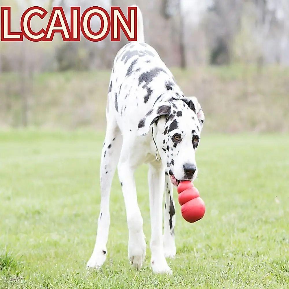 Đồ chơi cho chó LCAION Kong, Đồ chơi chó con Kong cổ điển nhồi bông, Erratic Bounce Nhiều kích cỡ Kh