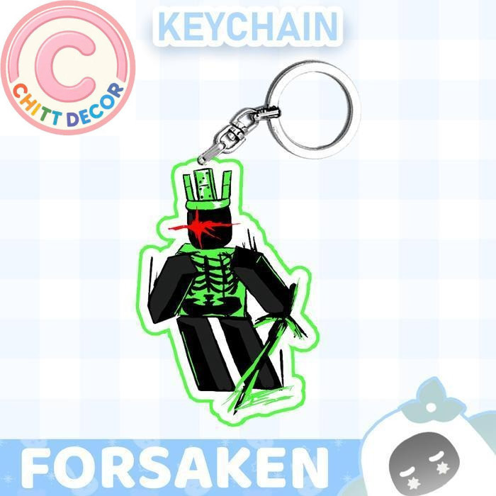 Ganci / Gantungan Kunci Akrilik ROBLOX. FORSAKEN 1X1X1X1 - 1