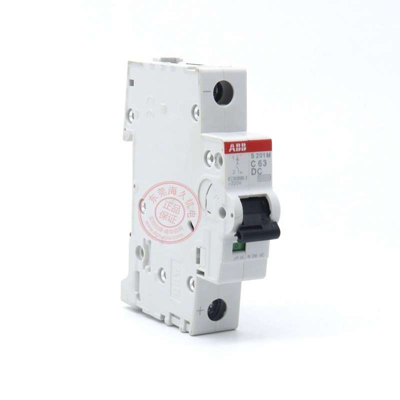 ABB Micro Circuit Breaker S200 Series 6KA Air Switch 1P Control Open D Tính năng 0.55A S201-D2 Open 