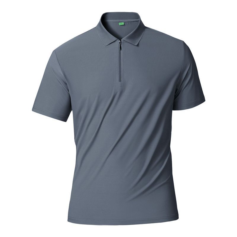 Gmarket Gmarket Bán Chạy Lưới Tinh Tế polo Chất Lượng Cao ozon Golf Ice Silk Tay Ngắn Tt Áo Nhà Sản 