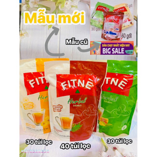 Trà Fitne Herbal Thái Lan Túi Lọc (30-40 Túi Lọc) Mẫu Mới 2025