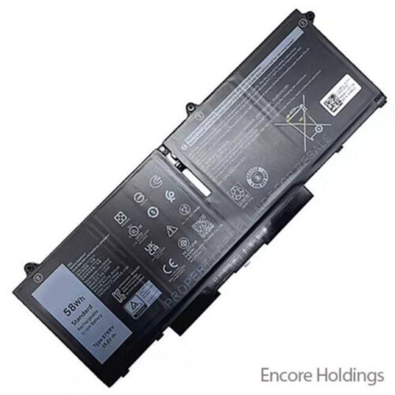 Pin Laptop 100% NEW 07KRV Battery for DELL Latitude 7430 5430 5530 7530 Precison 3570 58WH