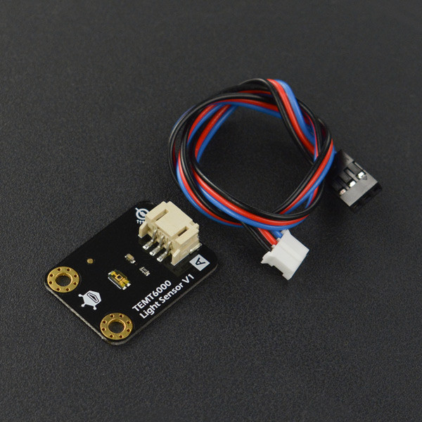 Cảm biến tương thích Arduino DFRobot Cảm biến tương thích TEMT6000 Cảm biến ánh sáng xung quanh Dễ s