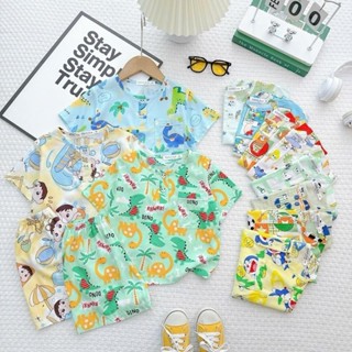  TL41 - Đồ Bộ Tole Lanh Khánh An Baby Cho Bé Trai Size 8-27kg Nhiều Mẫu 