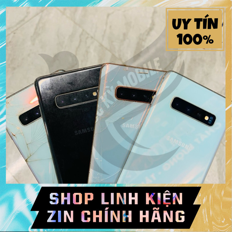Cụm Xác Samsung S10 Plus Hư Màn Hình - Bao Main Rin Full Chức Năng - G975 G975F G975U G975N S10p  S1