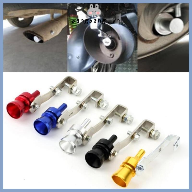 Bang Turbo Âm Thanh Còi Ống Xả Ống Xả Muffle Loud Sounder Xe Roar Maker Booster