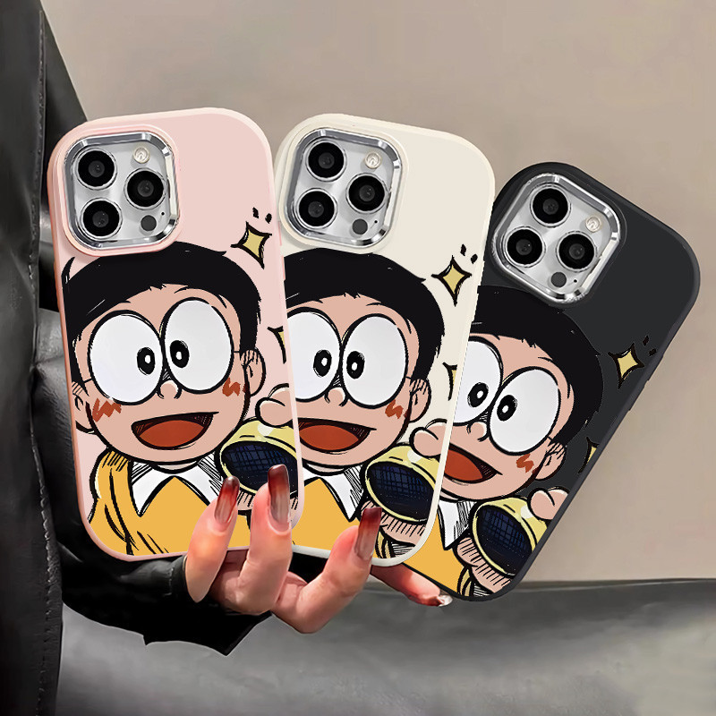 Khung kim loại Dorah A Dream Da Xiong Thích hợp cho Fat Guys Vỏ điện thoại iPhone Áp dụng iPhone 16 