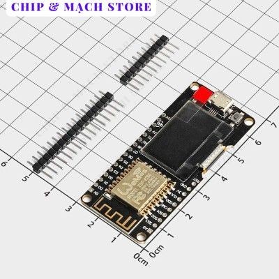 ESP8266 NODEMCU 0.96 Inch OLEDChip & Mạch Store