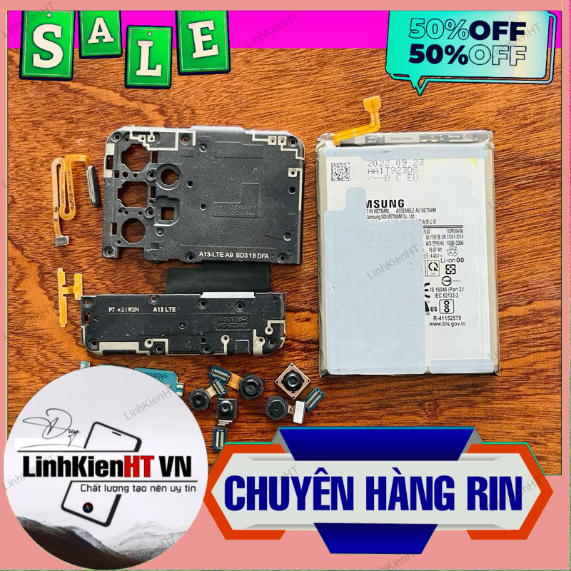 Linh Kiện Samsung A13 A135 - Camera trước sau,main sạc,cáp volume,loa ngoài,loa trong,cáp nối main,p