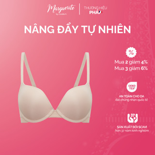 Áo ngực nữ nâng vừa, mút 2cm có gọng lưng phối lưới thoáng khí chuẩn an toàn OEKO-TEX | CORÈLE 31141