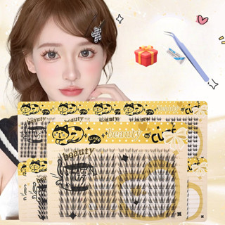 Miếng Mỏng Nhỏ Phong Cách Thông Thường Lông Mi Giả Dung Tích Lớn Không Keo Mẹ Cảm Thấy Dày Lông Mi Tự Nhiên Nhà Sản Xuất