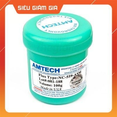 NC-559-ASM Mỡ Hàn Amtech 100G SmartFix Linh Kiện