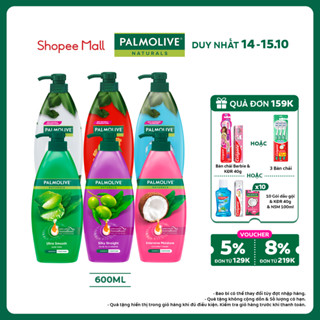 Dầu gội Palmolive kèm xả 2-trong-1 chiết xuất thiên nhiên 600ML