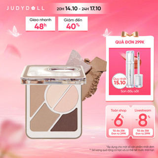 JUDYDOLL Phấn mắt 5 màu Multi 5 Color Palette Đa năng Kẻ chân mày,Trang điểm mắt 3,6g