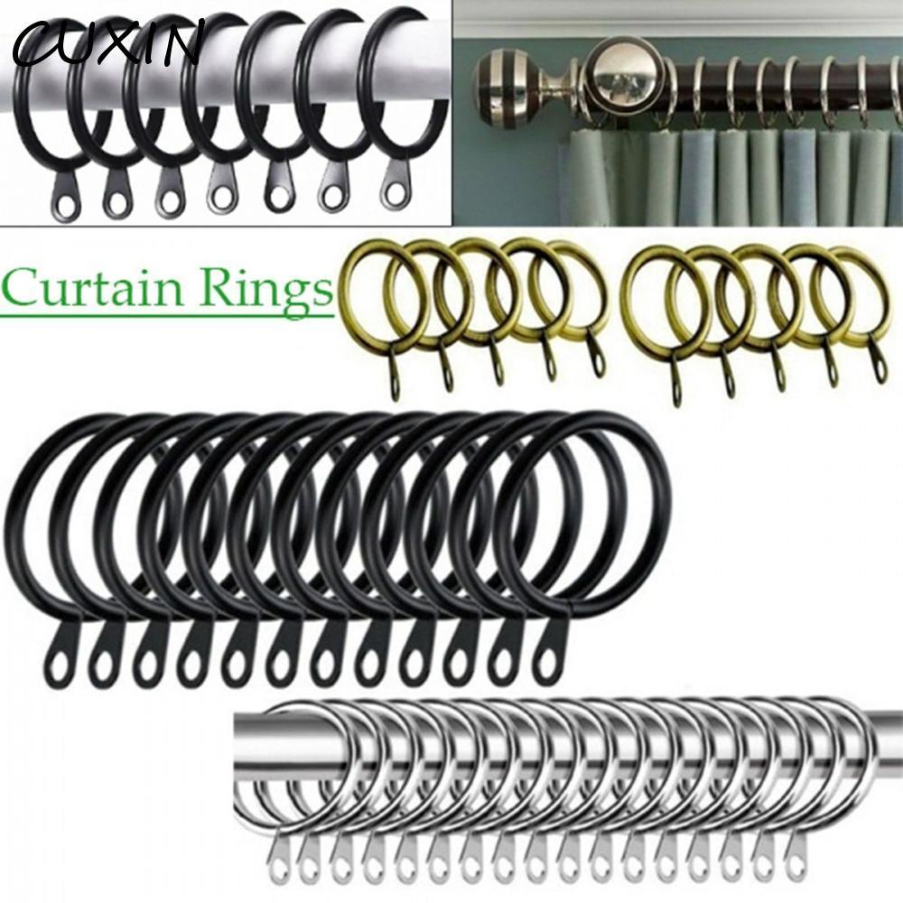 CUXIN Nhẫn rèm CUXI Nhà có độ ồn thấp Phòng tắm kim loại Vòng tròn La Mã