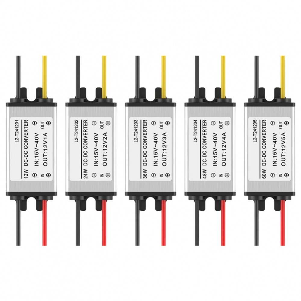 [DOLLDOLL-VN]DC DC Voltage Converter Transform 24V to 12V for Car Radios LED Lights and More