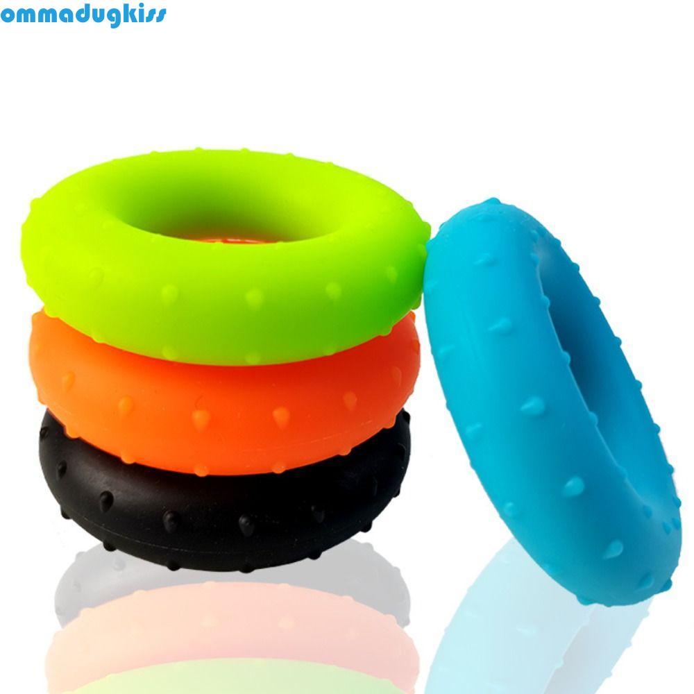 Máy tập ngón tay OMMAD, Cáng ngón tay 40LBS 7 cm, Thể thao 5 màu Silicone Grip Strength Trainer