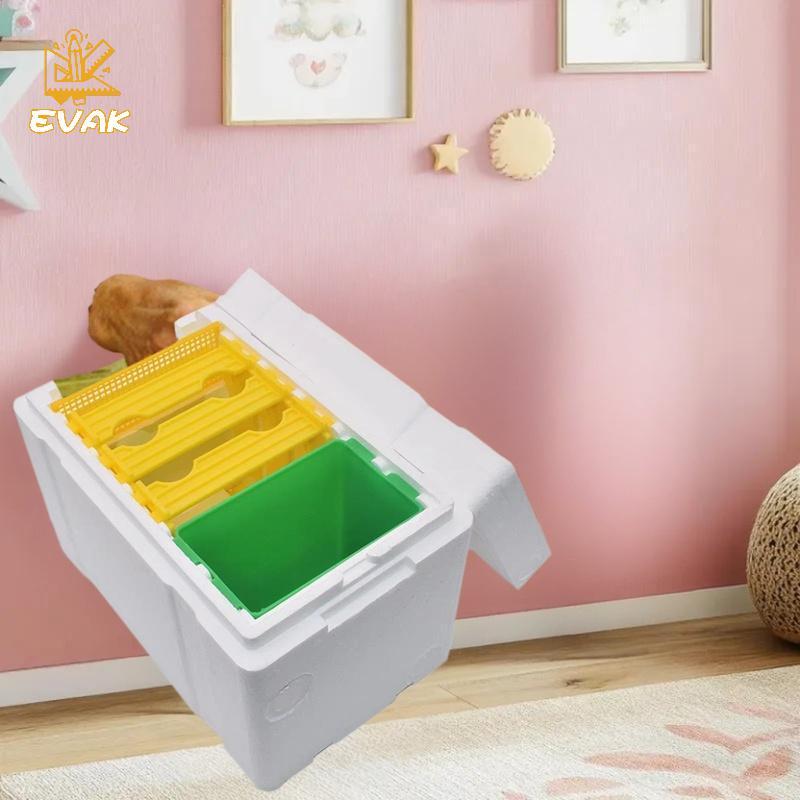 Alittlesetrtu Queen Bee Breed Box Bee Mating Hive Foam Case Thiết bị nuôi ong cho Garden VN