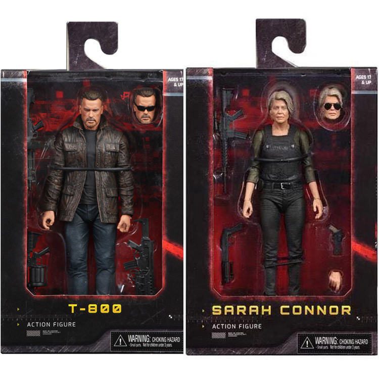 NECA Terminator 2019 Phim Dark Destiny Sarah Connor Người cao tuổi Arnold Schwarzenegger T800 Hình