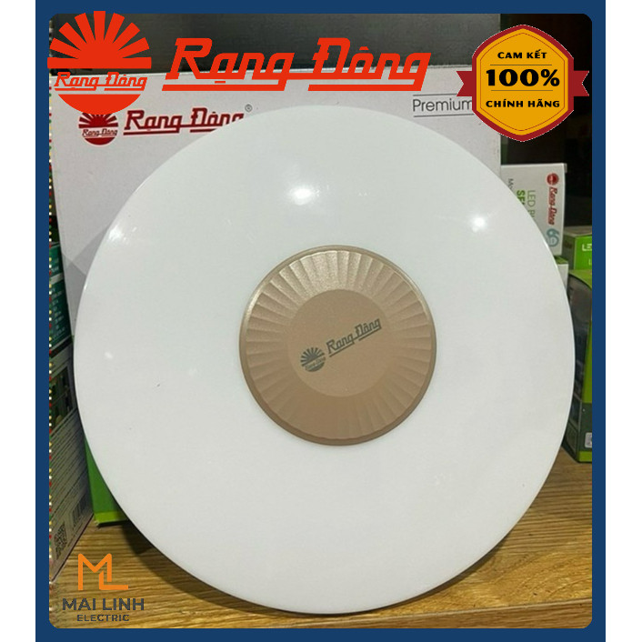 (Rạng Đông) Đèn Led ốp nổi Trang Trí trần 36W - Đổi 3 Màu - Đường kính 360mm - Model LN26 ĐM