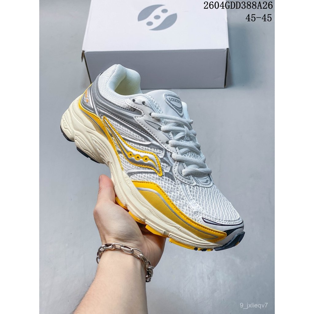 Giày Saucony Pro Grid Omni 9 unisex sneaker marathon training breathable cushioning quick‑dry comfor