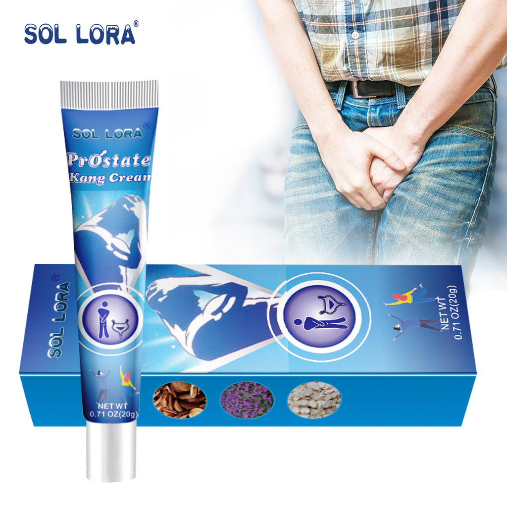 Hàng sẵn có Vận chuyển nhanh SOL LORA 20G Frontline Health Cream Men 's Care Cream Kem chăm sóc cơ t