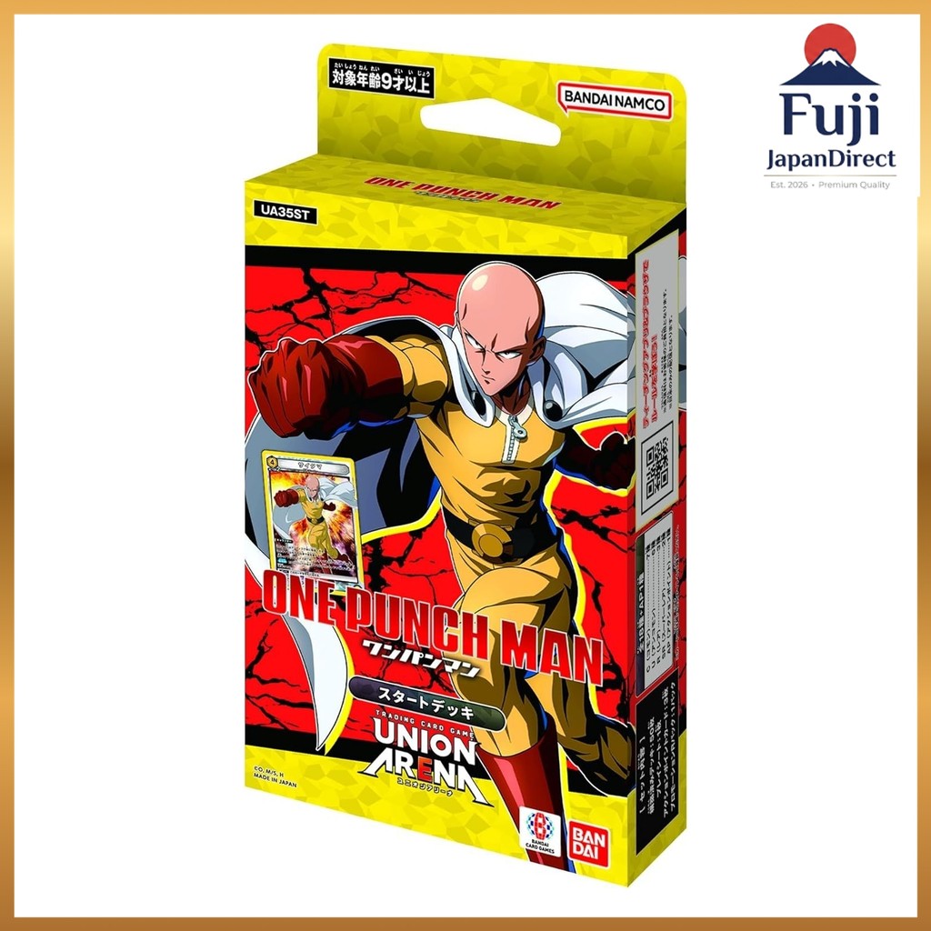 BANDAI UNION ARENA Start Deck One Punch Man UA35ST Target age 9 years old ~ Fuji JapanDirect
