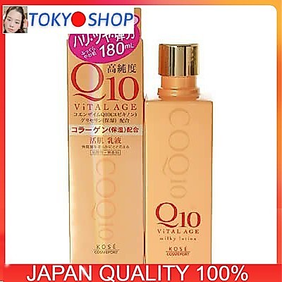 Nước hoa hồng kose Q10 180ml