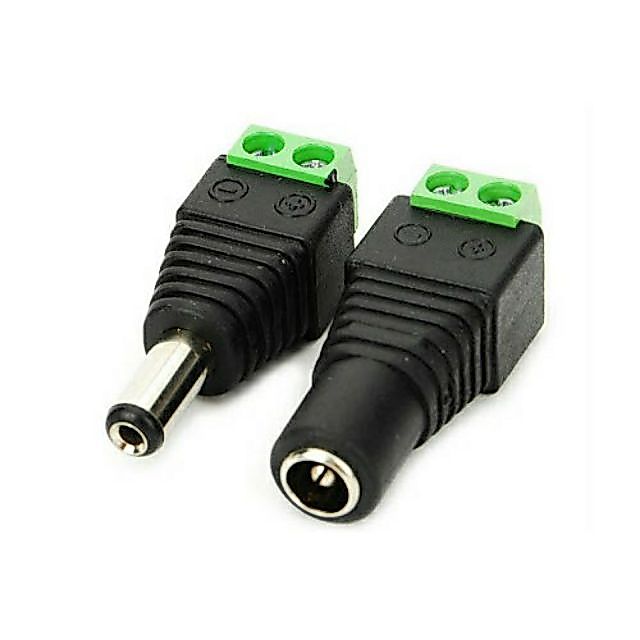 10 Jack nguồn DC đực cái / 5 Jack DC đực + 5 Jack DC cái