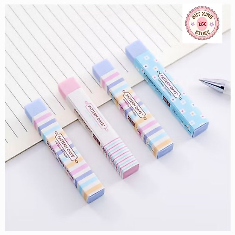 Gôm Tẩy Thỏi Hình Chữ Nhật Patern Days