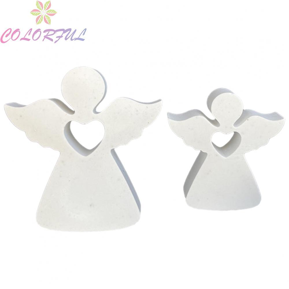 Handmade DIY Home Decoration Love Angel Template Resin Art Silicone Template