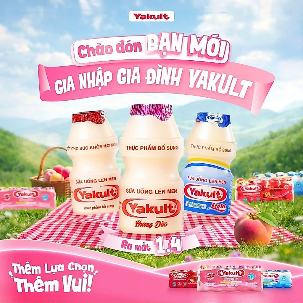 Sữa uống lên men Yakult