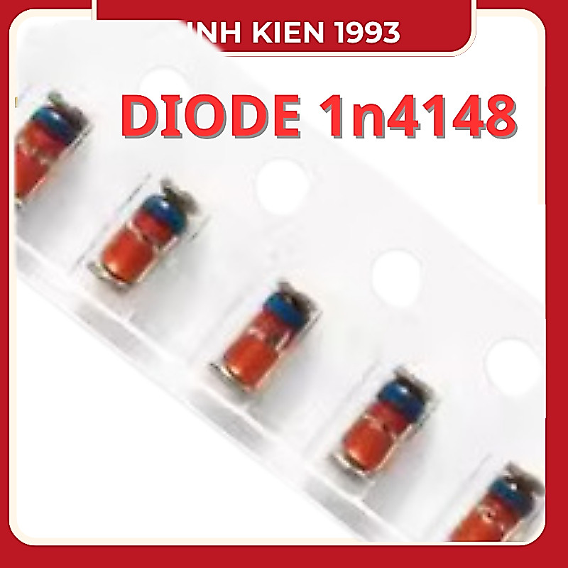 Diode dán SMD 1N4148 M7 – Diode chỉnh lưu SMD – Gói 5 con