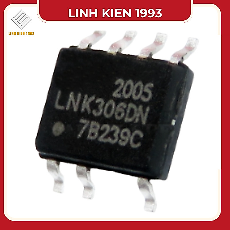 IC LNK306 – IC nguồn xung tích hợp (Switching Power Supply Controller) chân dán smd
