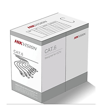 Cáp mạng CAT6 HIKVISION DS-1LN6UZC0  Cuộn 305m  Hàng Chính Hãng