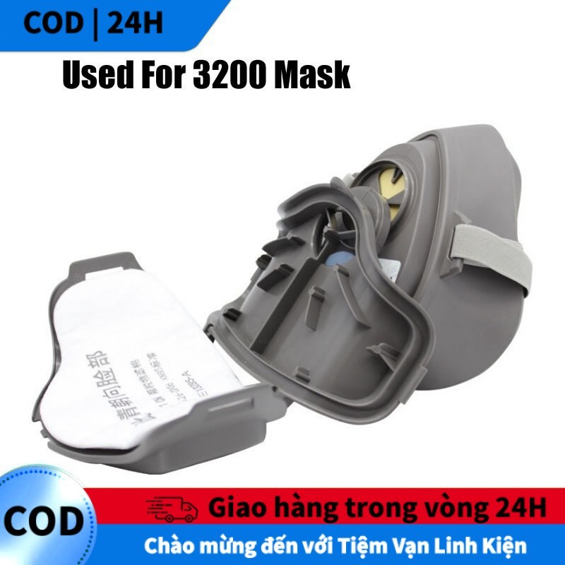 [COD] Tấm lọc bụi 3M 3701, phù hợp với nhiều loại mặt nạ phòng độc 3M 3200, 6000 series có hộp lọc.