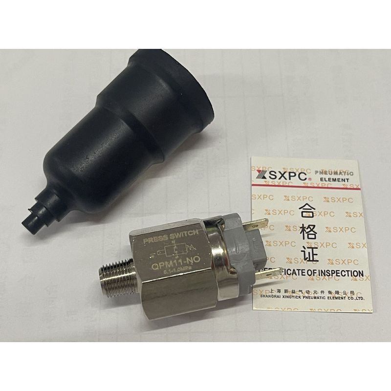 Công tắc áp suất điều chỉnh màng khí nén Xinyi SQW QPM11-NO Thường mở QPM11-NC Thường đóng