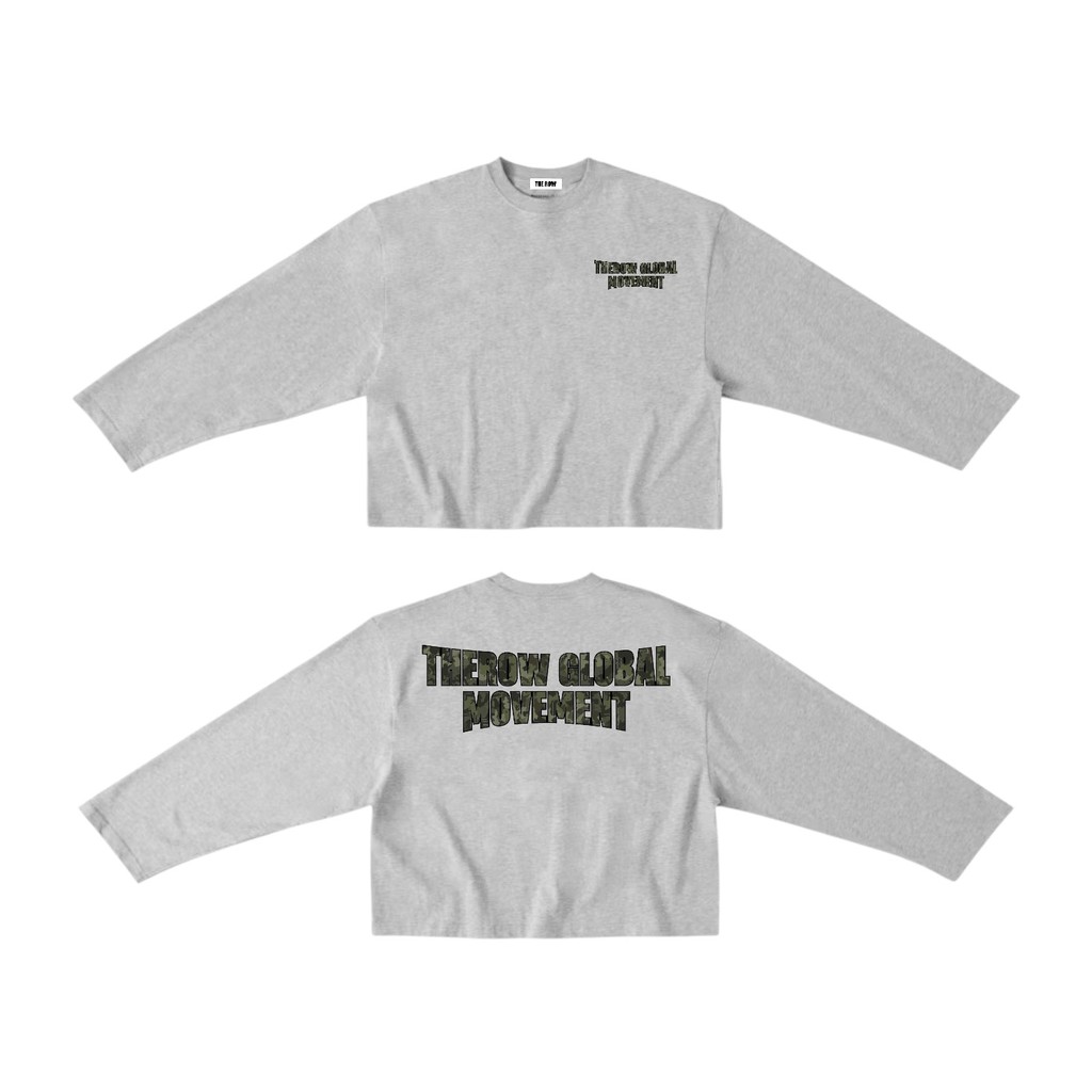 Áo Thun Tay Dài Long Sleeve Boxy THEROW 250gsm Form Rộng Cổ Tròn Unisex Nam Nữ Basic | BigBuy360 - bigbuy360.vn