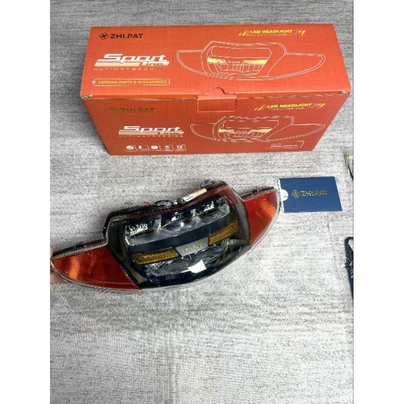 Pha led Wave Alpha/ZX chính hãng Zhipat, Wave nhỏ 2001 (bảo hành 1 năm)