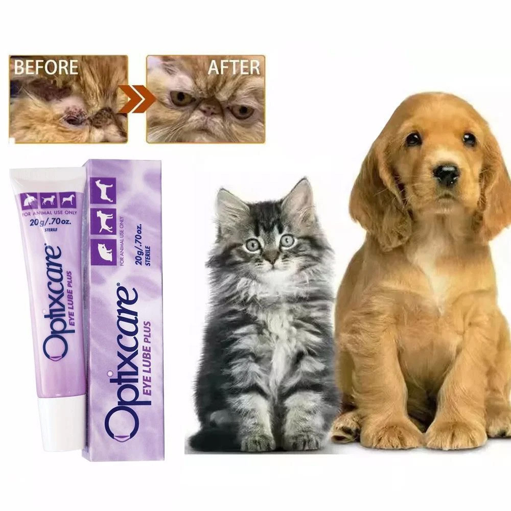 Optixcare Eye Lube Plus 20g Purple Hyaluron
