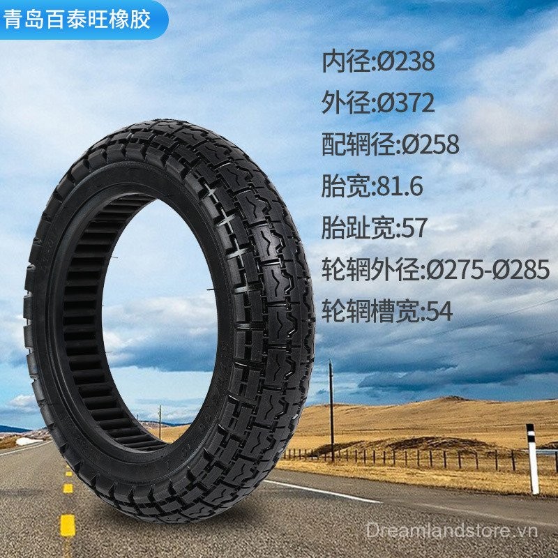 Xe máy điện Xe ba bánh Xe đẩy Lốp rắn 3.20 / 3.00-10 Lốp rắn Không lạm phát