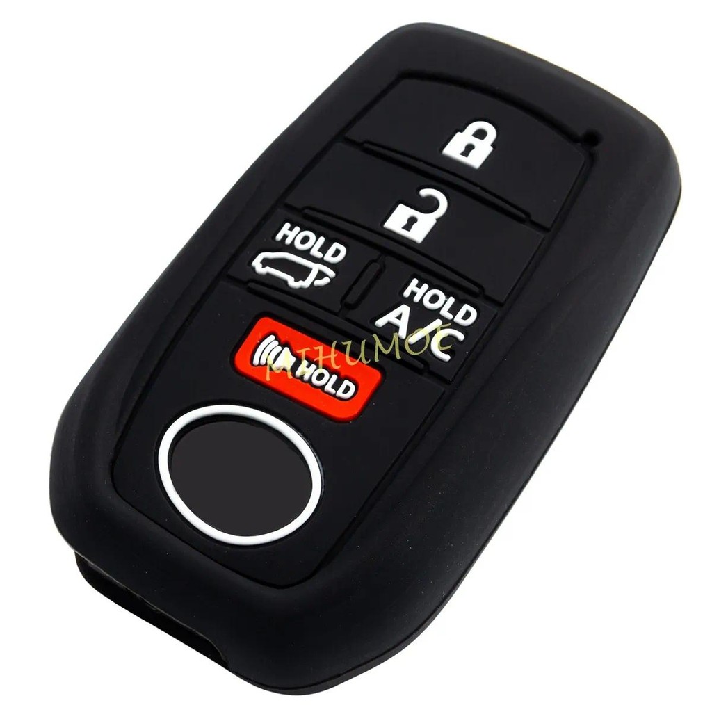5B Chìa Khóa Ô Tô Dành Cho Xe Toyota RAV4 Prime bZ4X Subaru Solterra 2023 2024 2025 Vỏ Bảo Vệ Silico