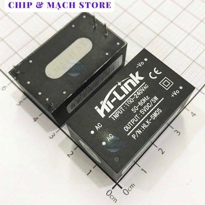 HLK-5M05 Chuyển Đổi AC-DC 220-5V 5W Hi-Link Chip & Mạch Store