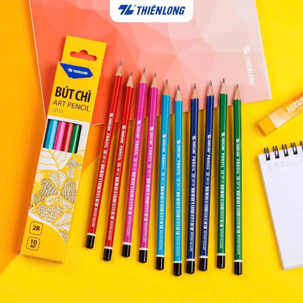 BÚT CHÌ GỖ 2B THIÊN LONG GP-01