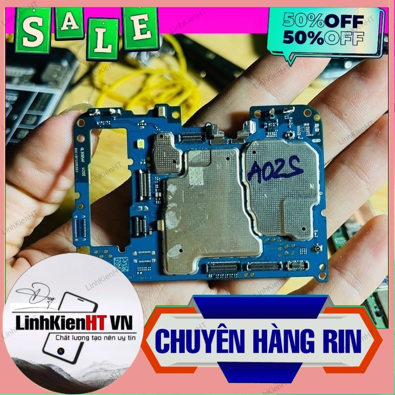 Main Samsung A02S Rin Bóc Máy / Mainboard / Bo Mạch Chủ Samsung A02S
