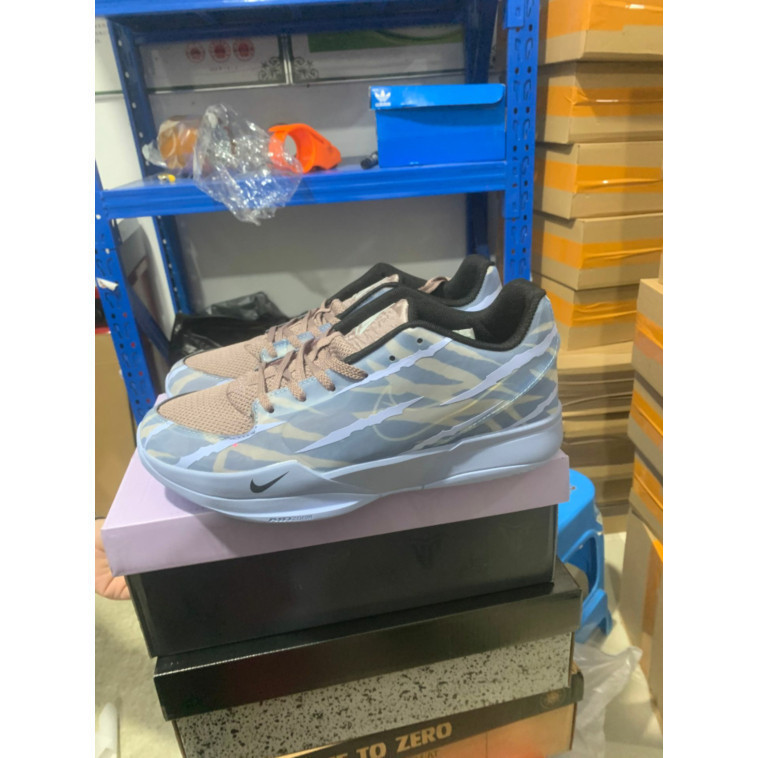 2024New Giá Tốt Nhất N-i-k-e Ja Morant 2 Giày Nam Giày Chạy Bộ Thể Thao Xanh Xám